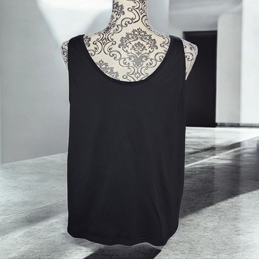 SOURCE UNKNOWN Black Canada Tank Top - Large - Picture 3 of 4